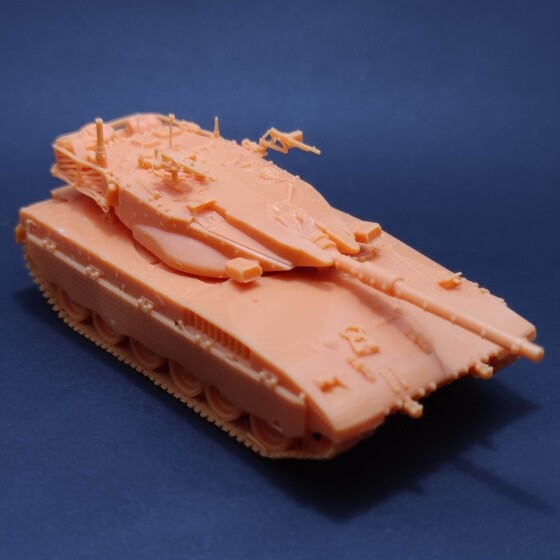 3D Printed 1/72/87/144 Israeli Merkava 2B main battle tank Unpainted Kit Model