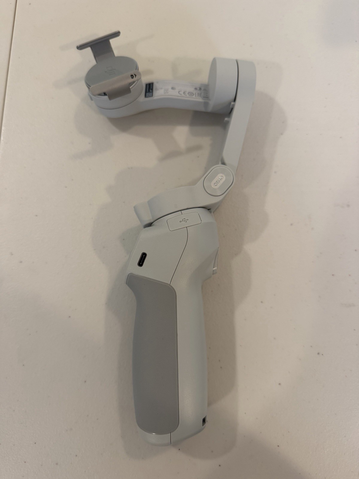 DJI Om 4 SE Gray Foldable Stabilizer Gimbal With Hard Case