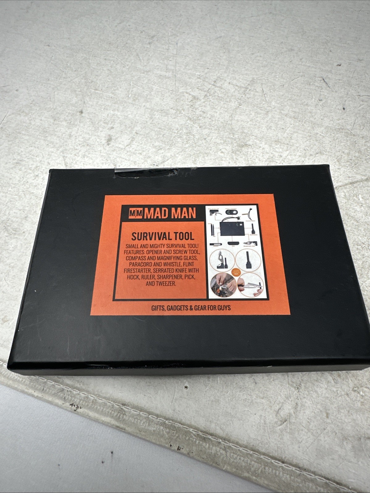 Mad Man,  18 IN 1 Survival Tool, Pocket Tool Set, Small but mighty