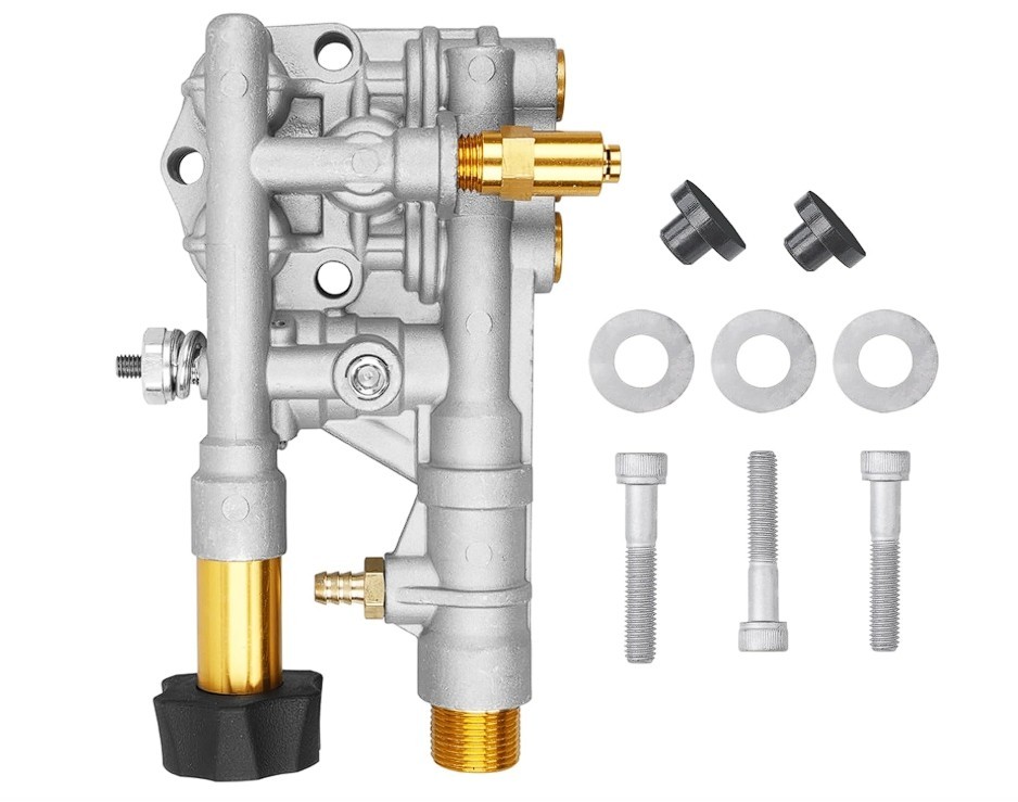 7108366 Pressure Washer Pump Manifold Replacement Kit for 510020 and 520006 Axia