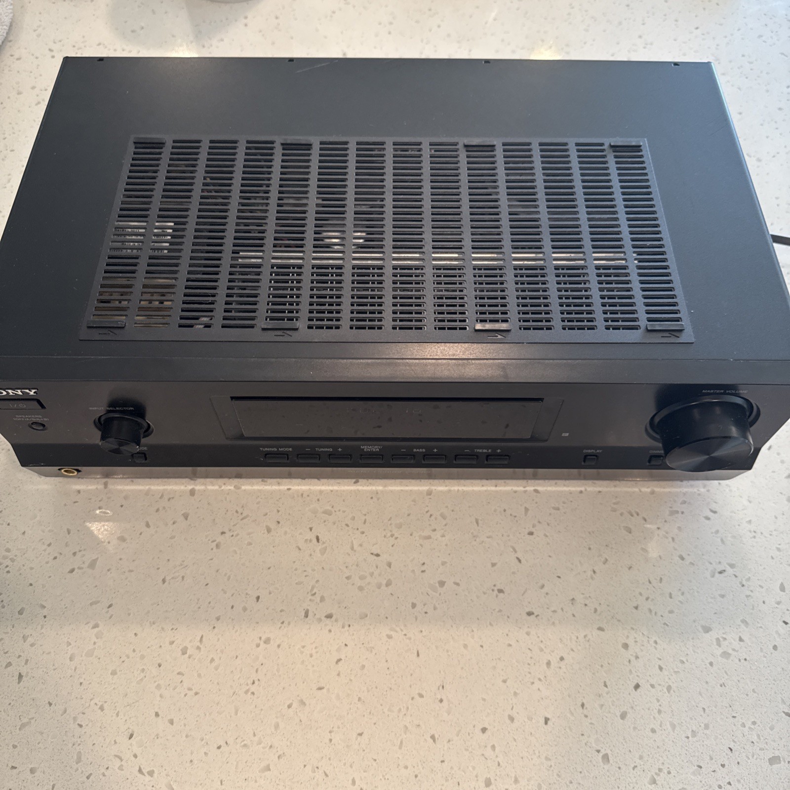 Sony STR-DH100 2-Channel AM/FM Stereo Receiver 200W 5 RCA Inputs Tested