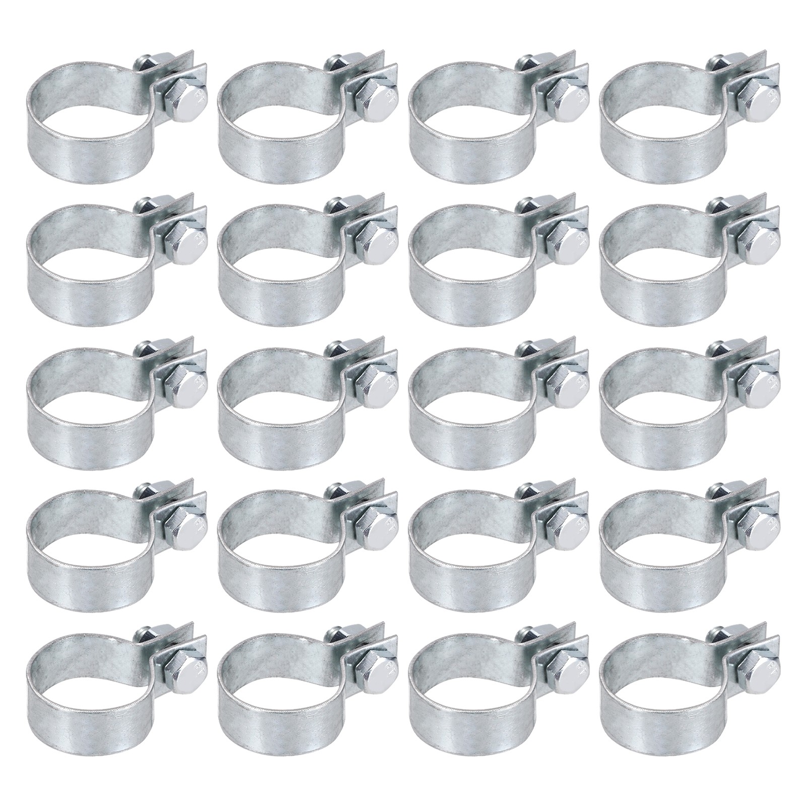 20Pcs Galvanized Steel Stake Fence Ties 1-11/32"
