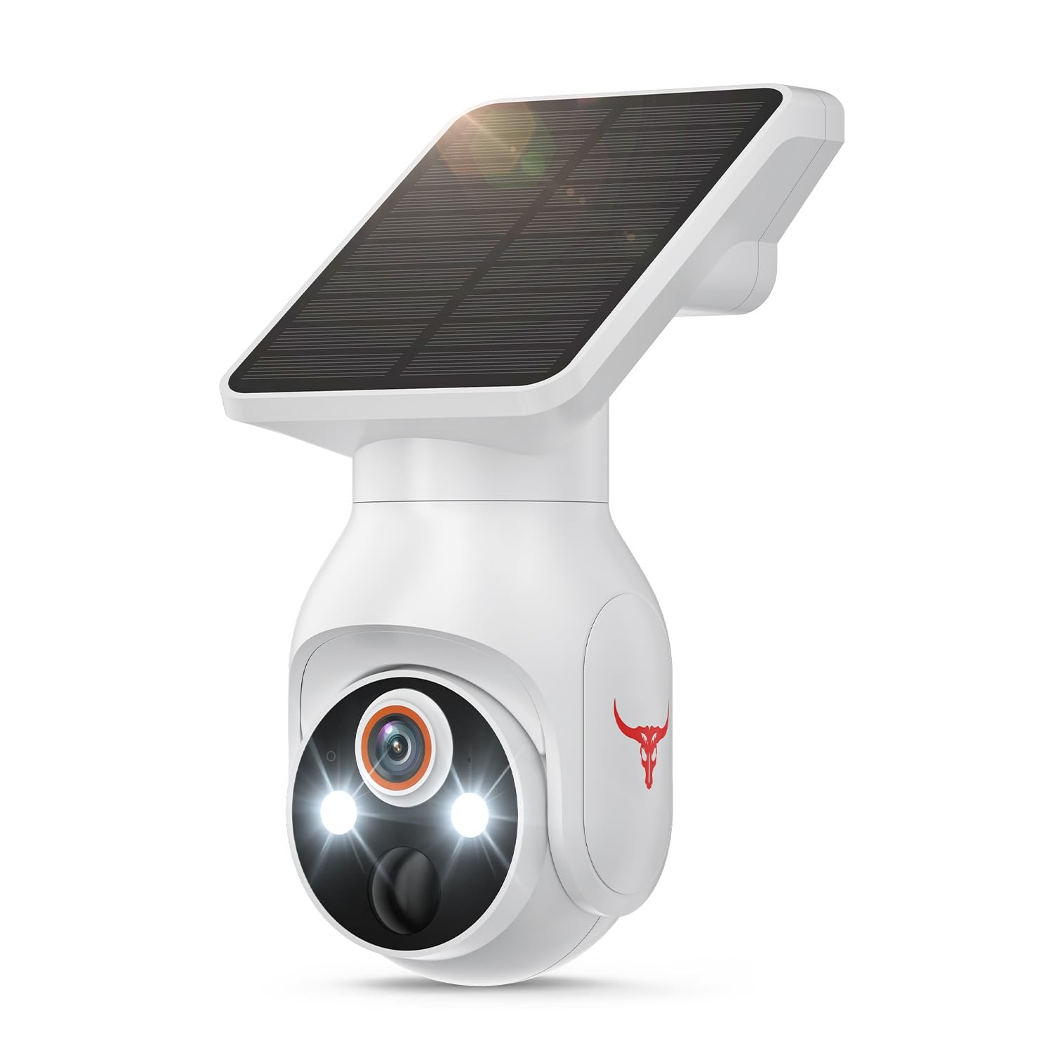 1080p Security Camera Wireless with Solar Panel, Smart AI Human Detection,