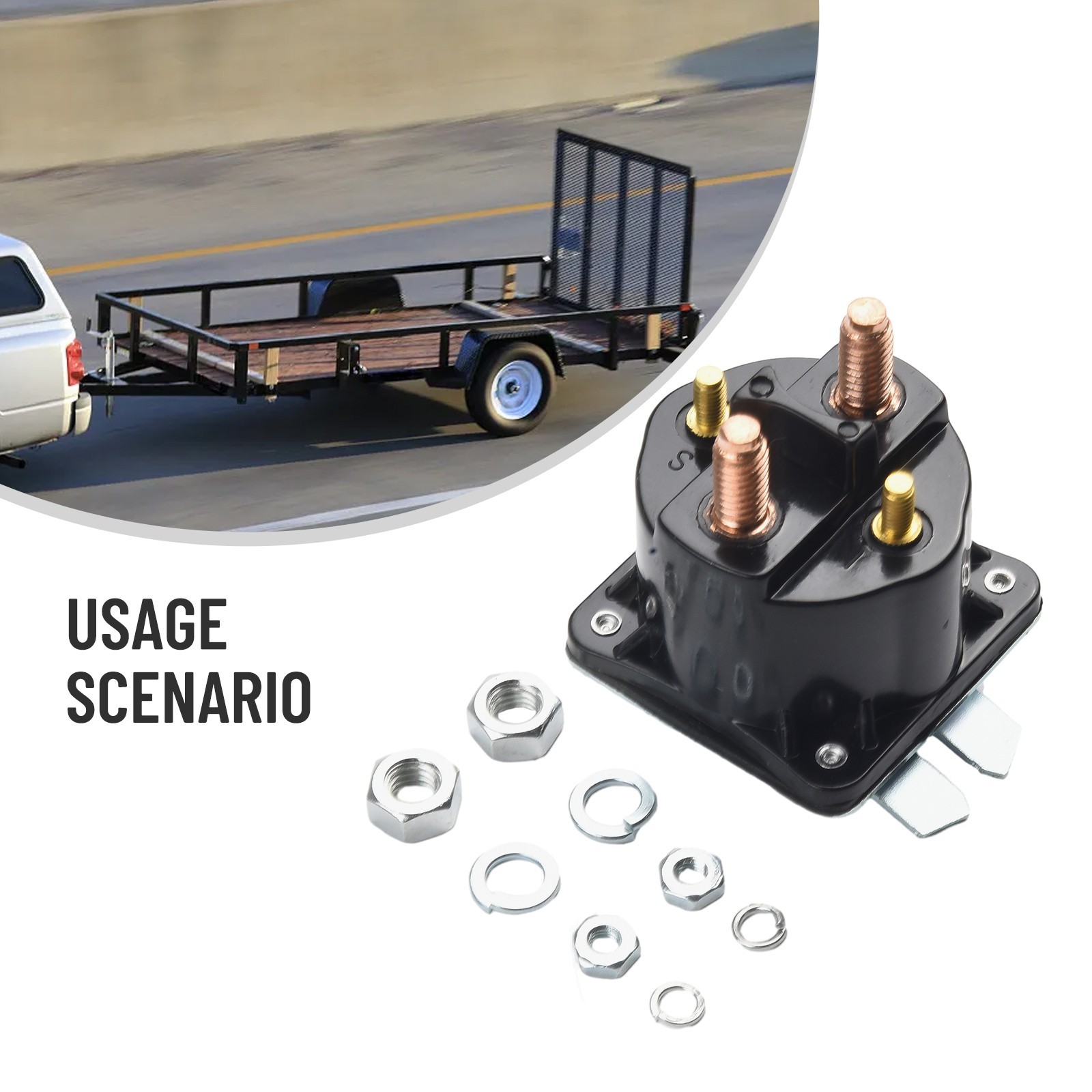 High Performance SAZ 4201GJ Solenoid Valve Relay Switch Powering Dump Trailers