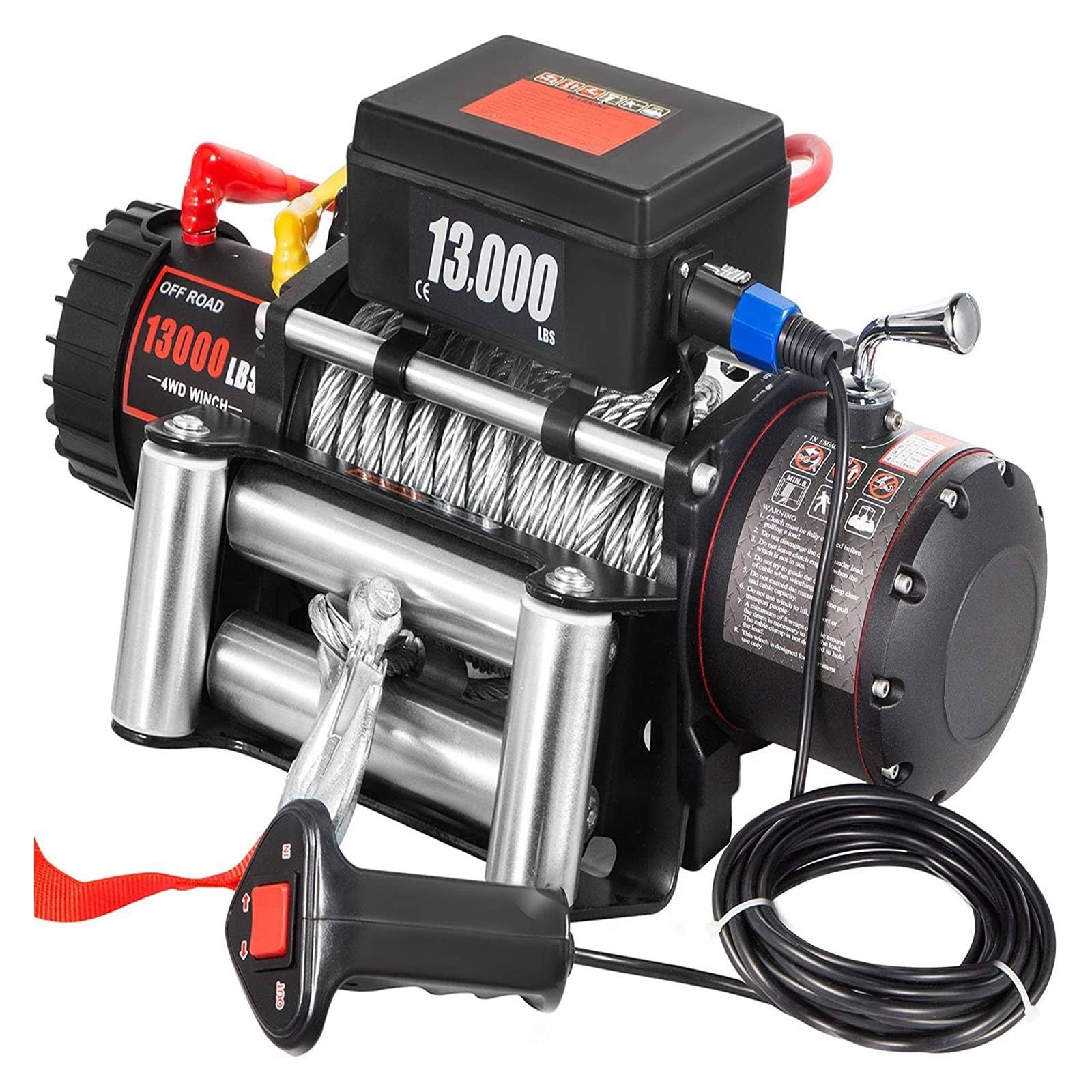 Electric Winch Remote Control Controller, Winch Electric Remote 3 Prong, Cont...