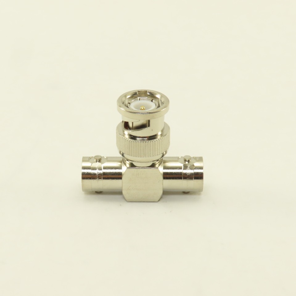 Pomona Electronics Style BNC Female x Male x Female TEE Connector