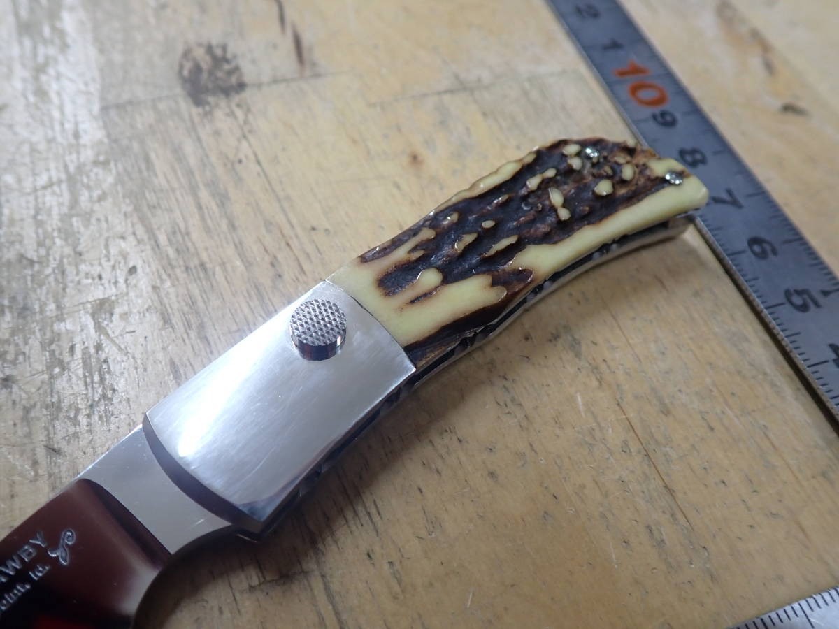 S.W Scott Sawby Custom Knives Folding Kinfe