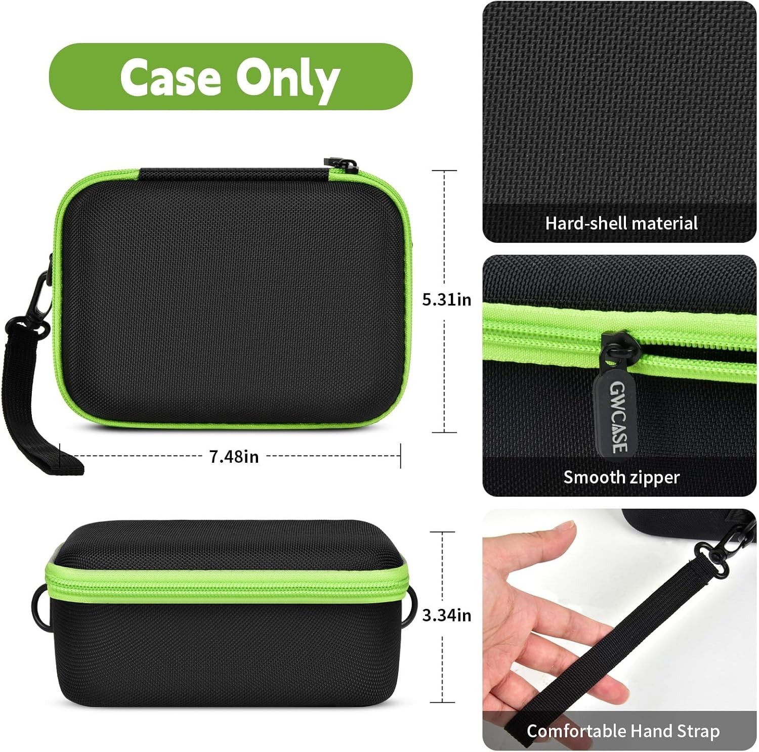 Zippered Storage Organizer for LeapFrog Binoculars with Shoulder Strap & Handle