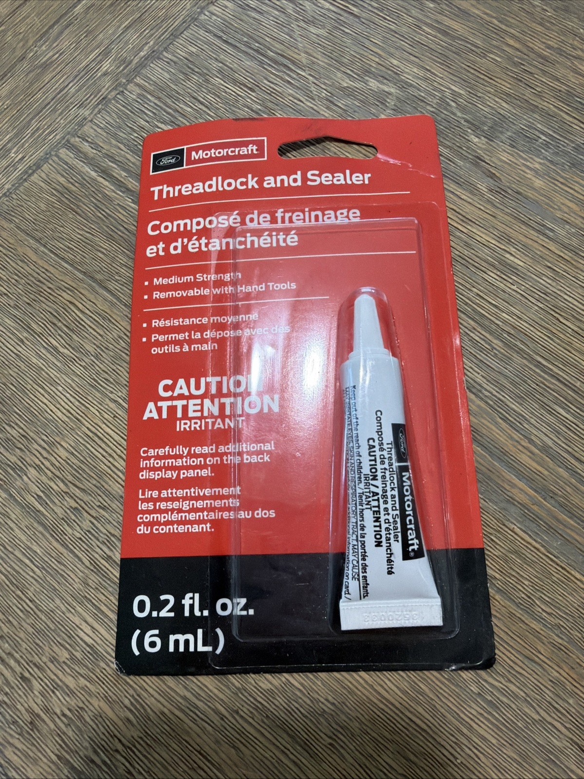 Genuine OEM Ford MOTORCRAFT Thread Lock & Sealer  0.2 FL. oz. (6ml) TA25B