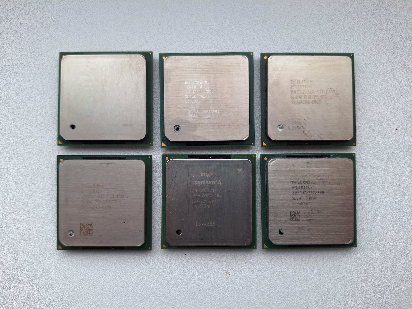 Intel Pentium 4 1.5GHz 2.53GHz 2.8GHz 3GHz classic Pentium vintage CPU
