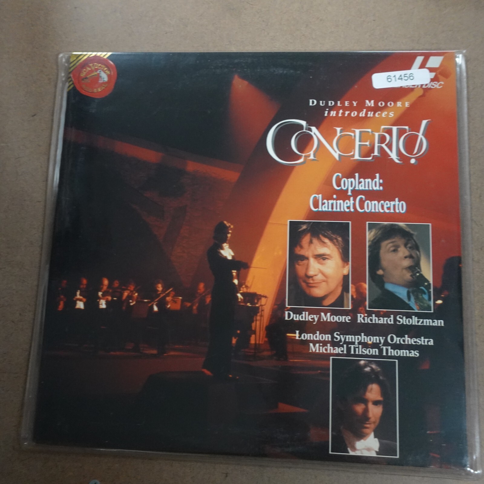 Dudley Moore Concerto Copeland Laserdisc Ld Movie