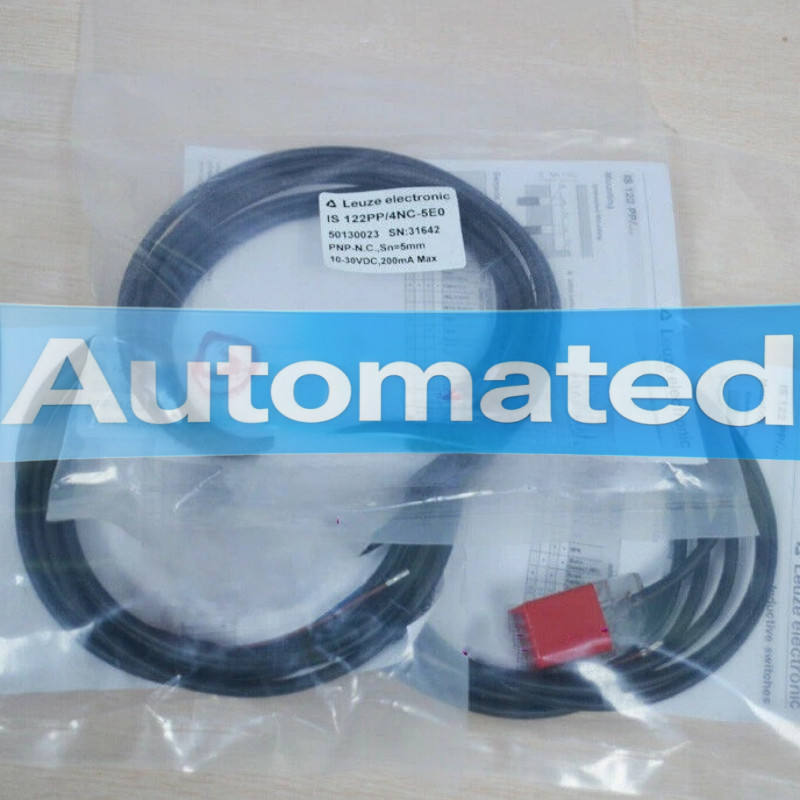 IS 122PP/4NC-5E0 1PCS NEW LEUZE Proximity switch IS 122PP/4NC-5E0