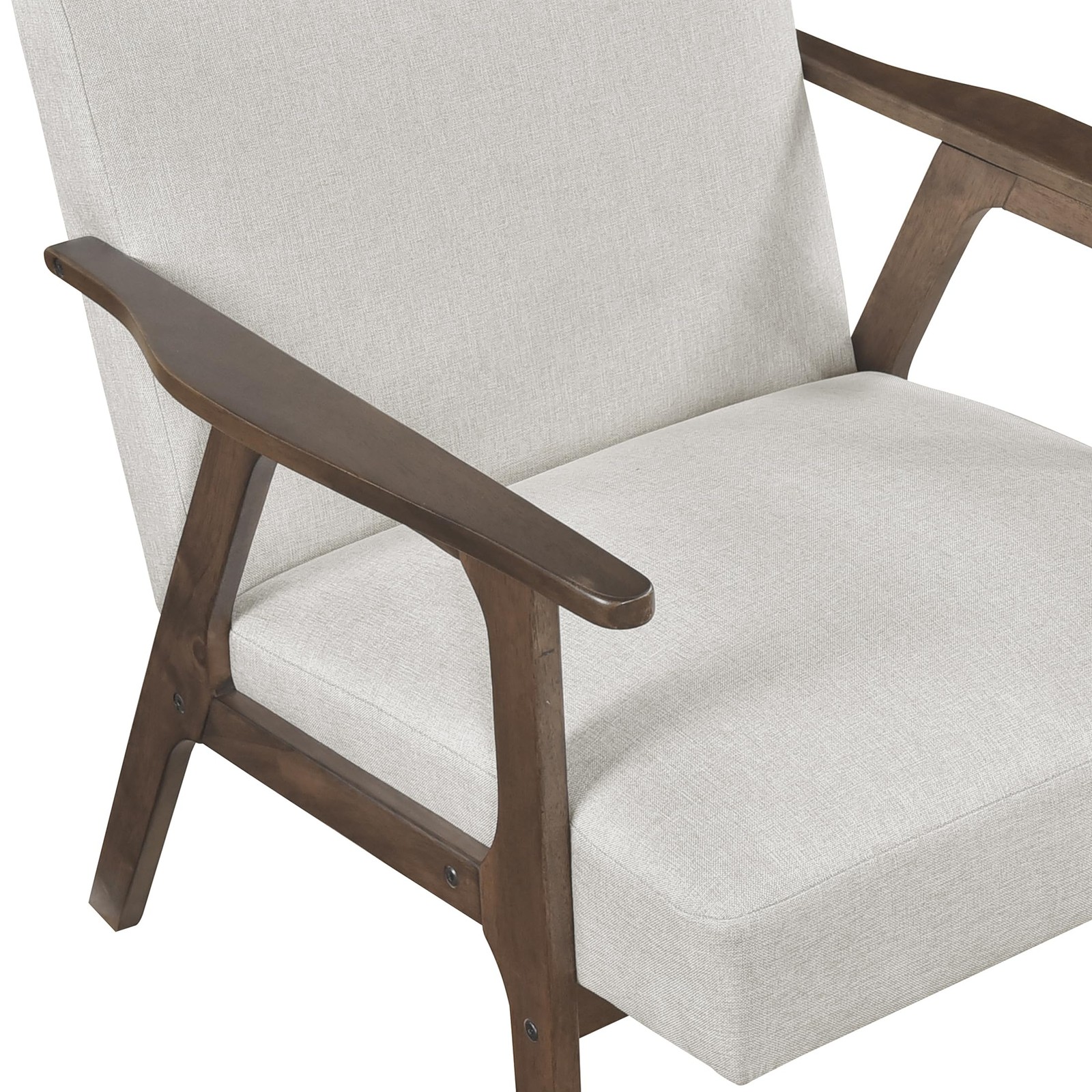 Lexicon Mid Century 21.5 inches (W) x 23 (D) x 17.5 (H), Beige