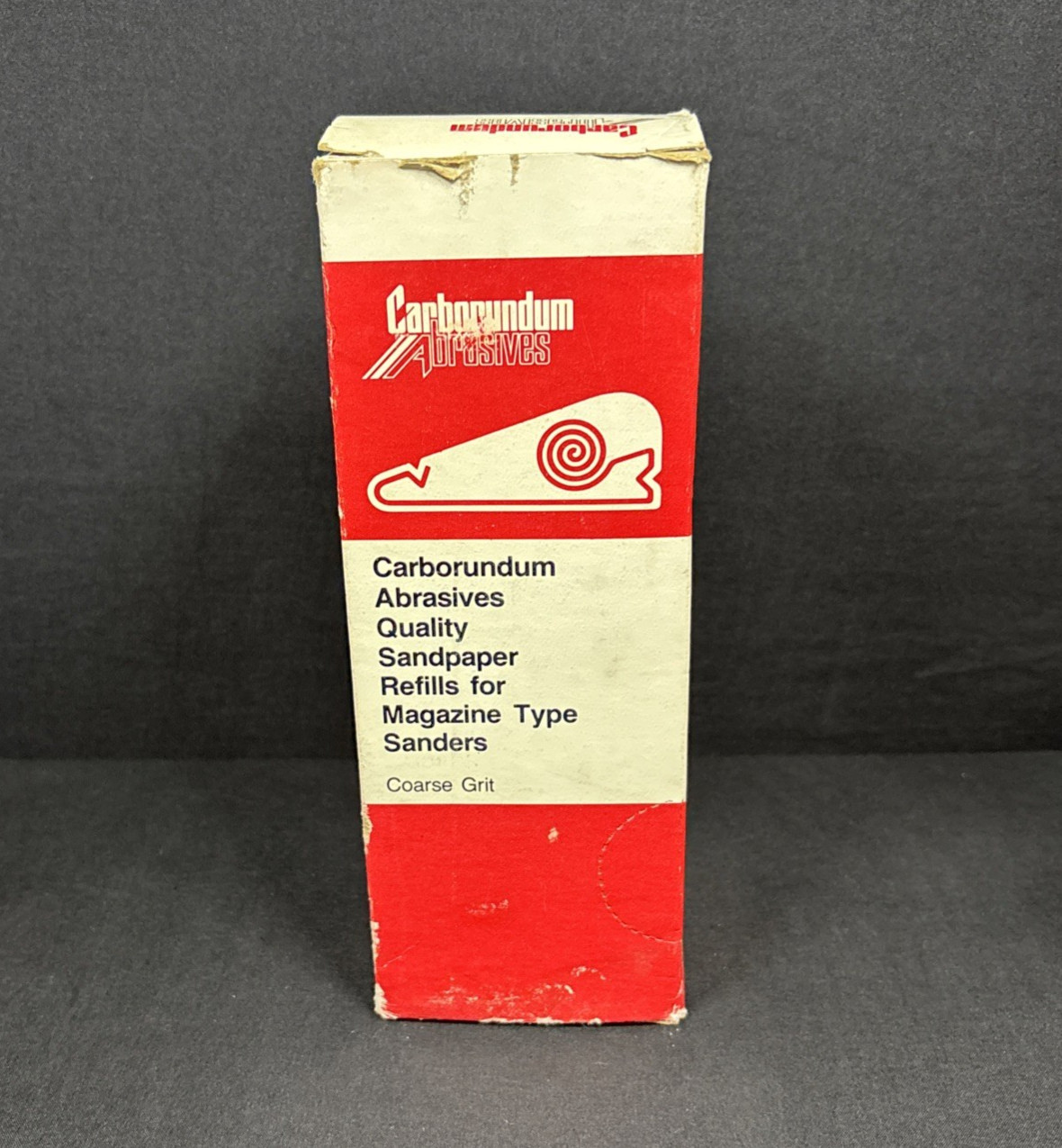 NOS Carborundum Abrasives Sandpaper Roll Refills for Magazine Type Sanders -10pc