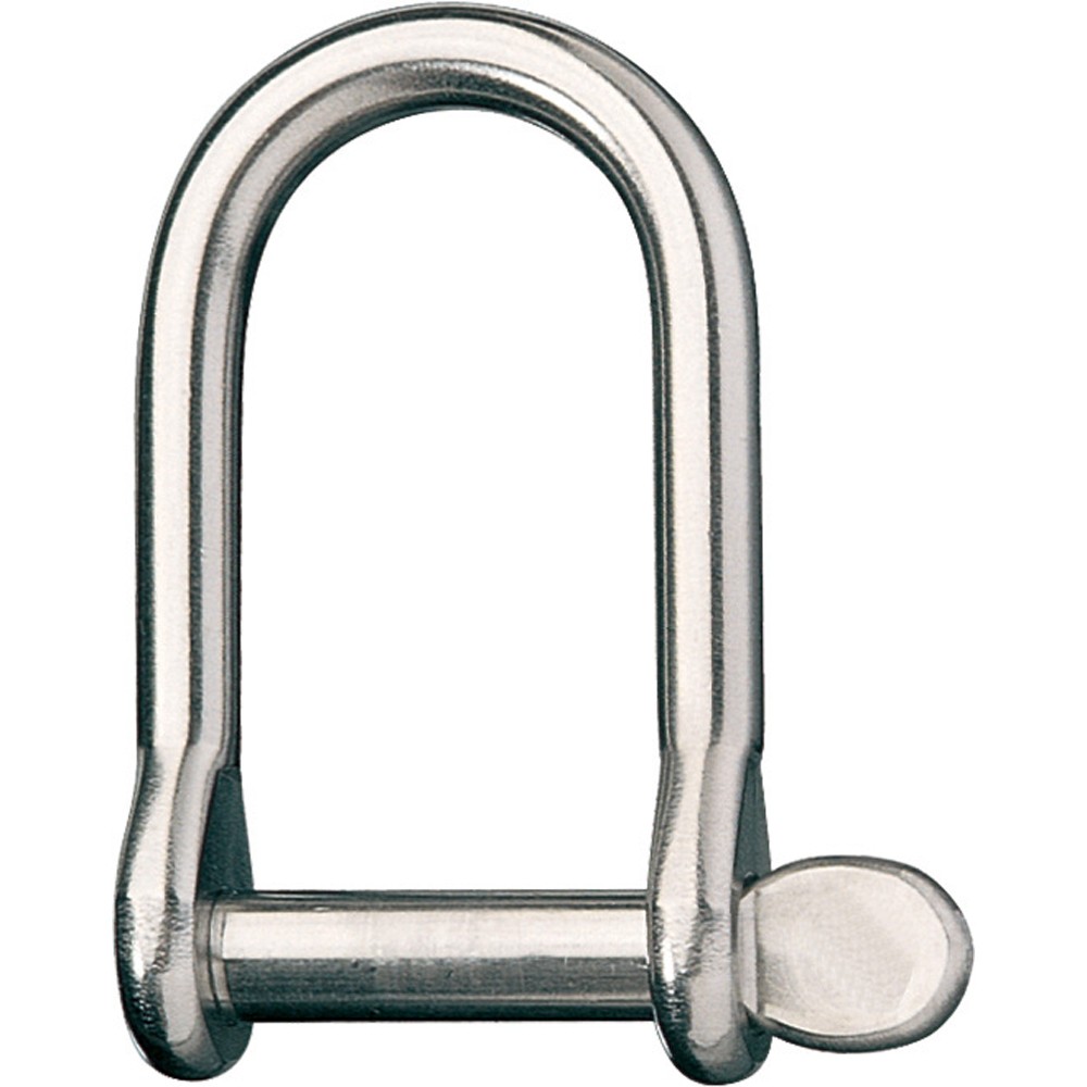 Ronstan RF1853 Wide Dee Shackle 1/4" Pin Stainless Steel Marine Sailing Rigging