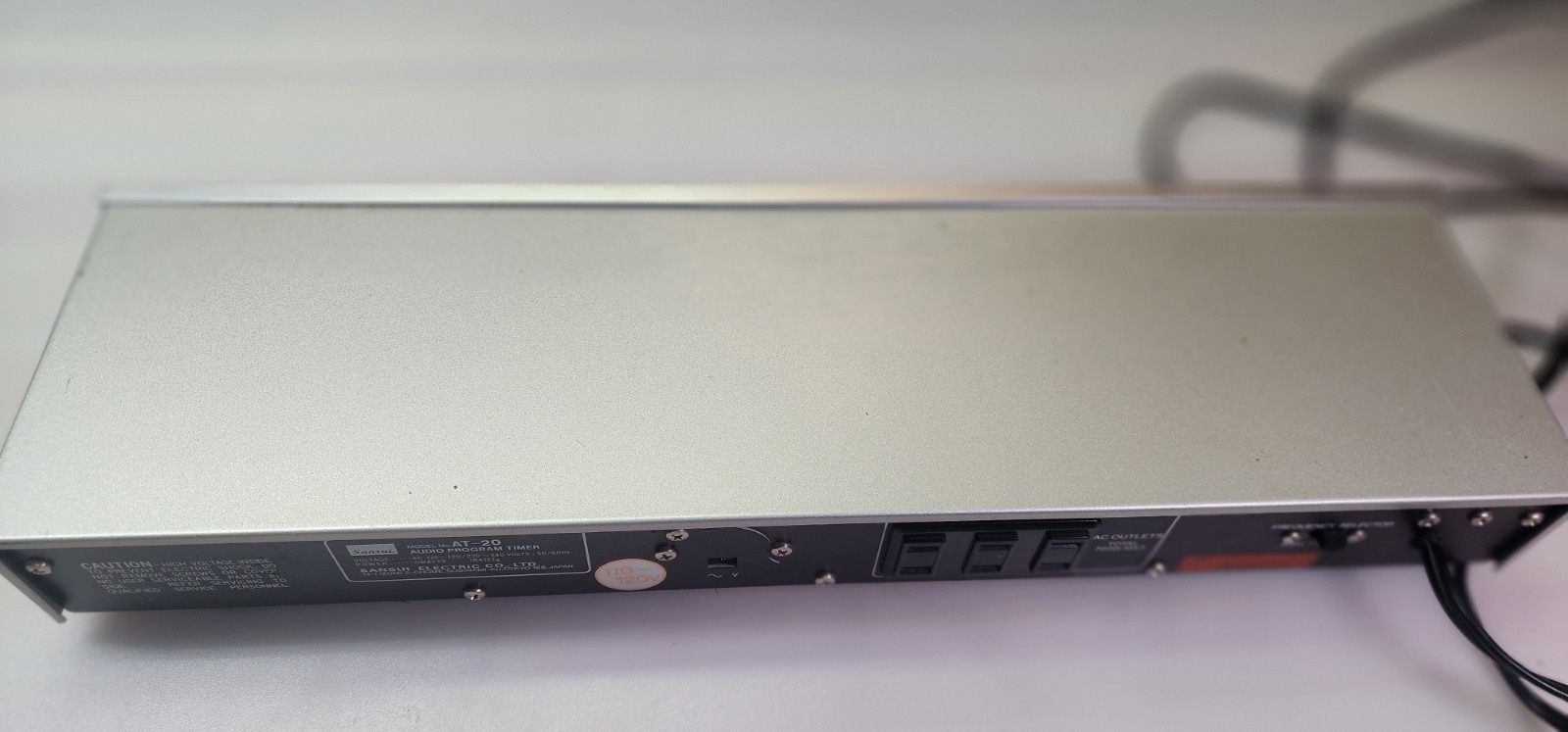 Sansui Audio Program Timer Model no AT-20. Tested! Excellent Condition.