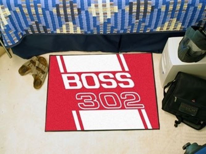 Mustang BOSS 302 19x30" Mat * The Prefect Rug For BOSS Owners & Fans * FREE SHIP