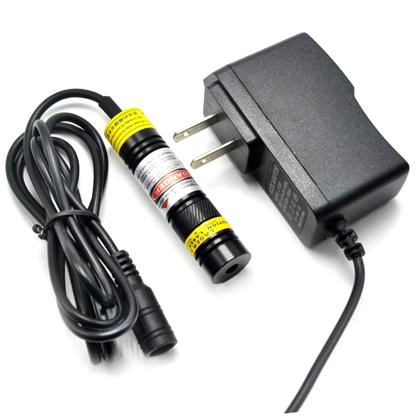 Infrared Dot 830nm 300mW Focusable IR Laser Diode Module 5V Adapter 16x68mm