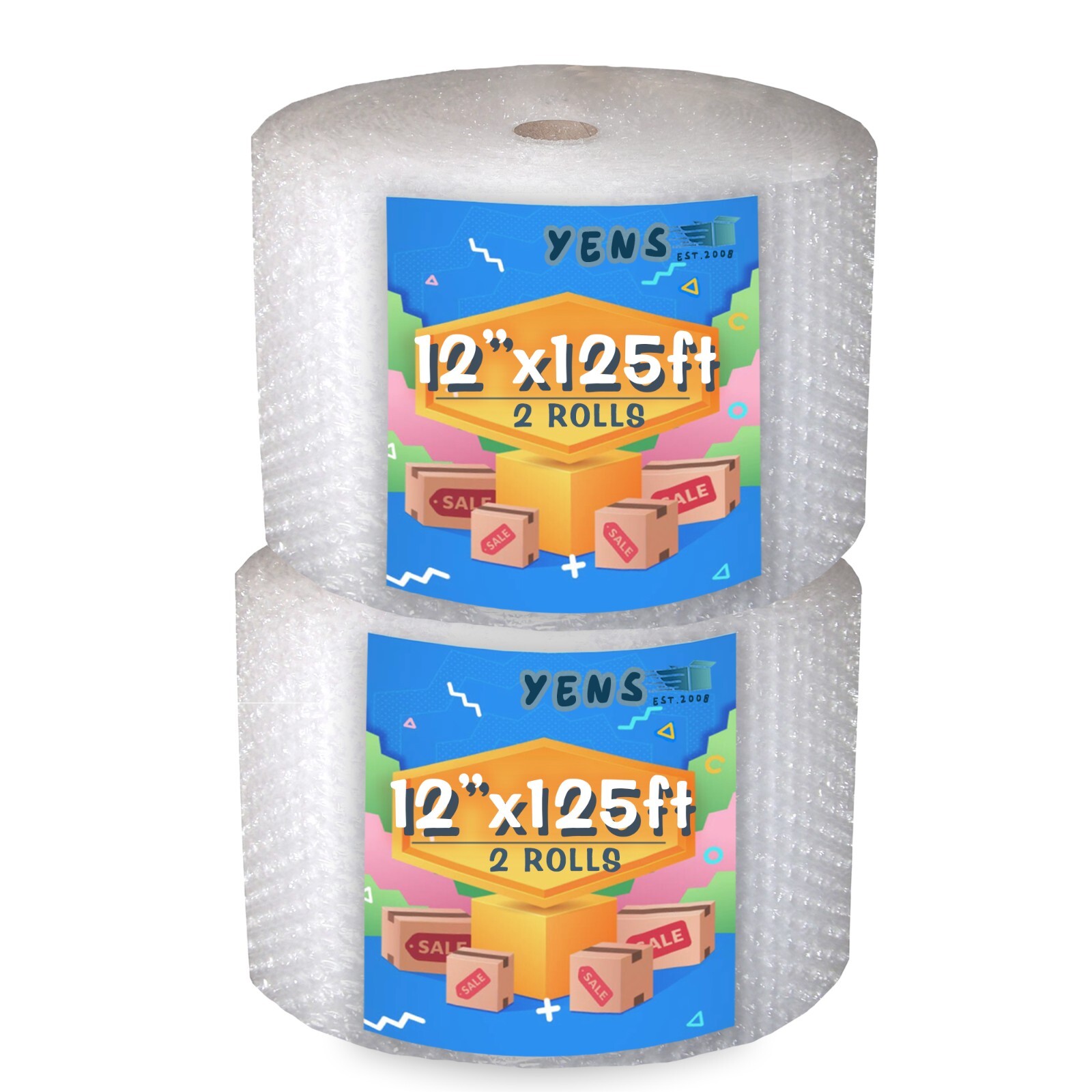 Poly Bubble 1/2"x 12" Packaging wrap 500ft-Mailing/ Shipping/ Moving/ Protection