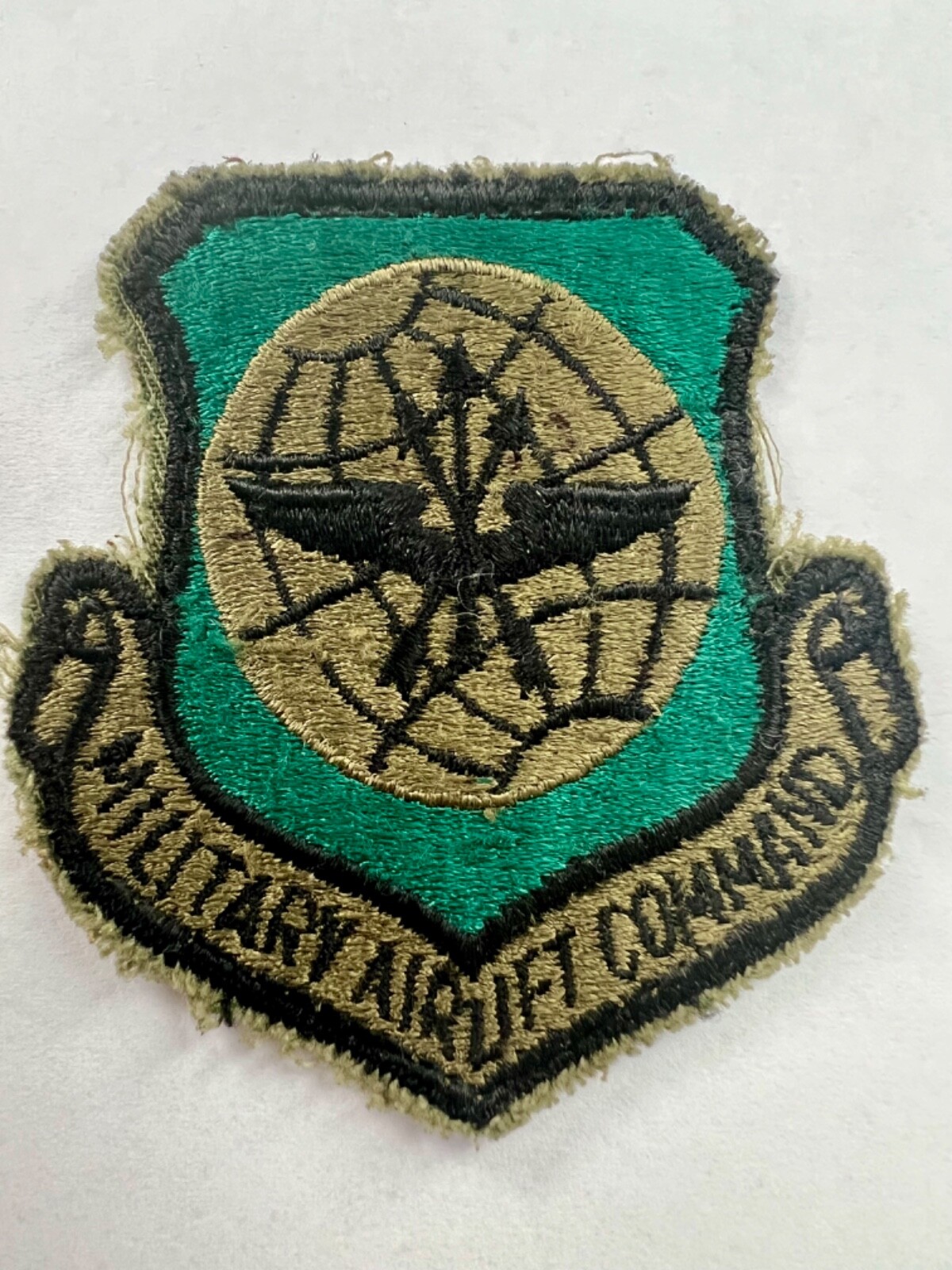 Military Airlift Command US Air Force Patch Subdued