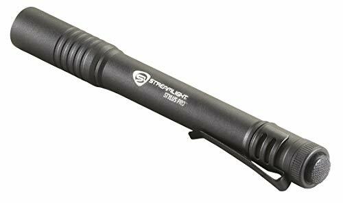 STREAMLIGHT 66118 Stylus Pro LED Pen Light with Holster, Black