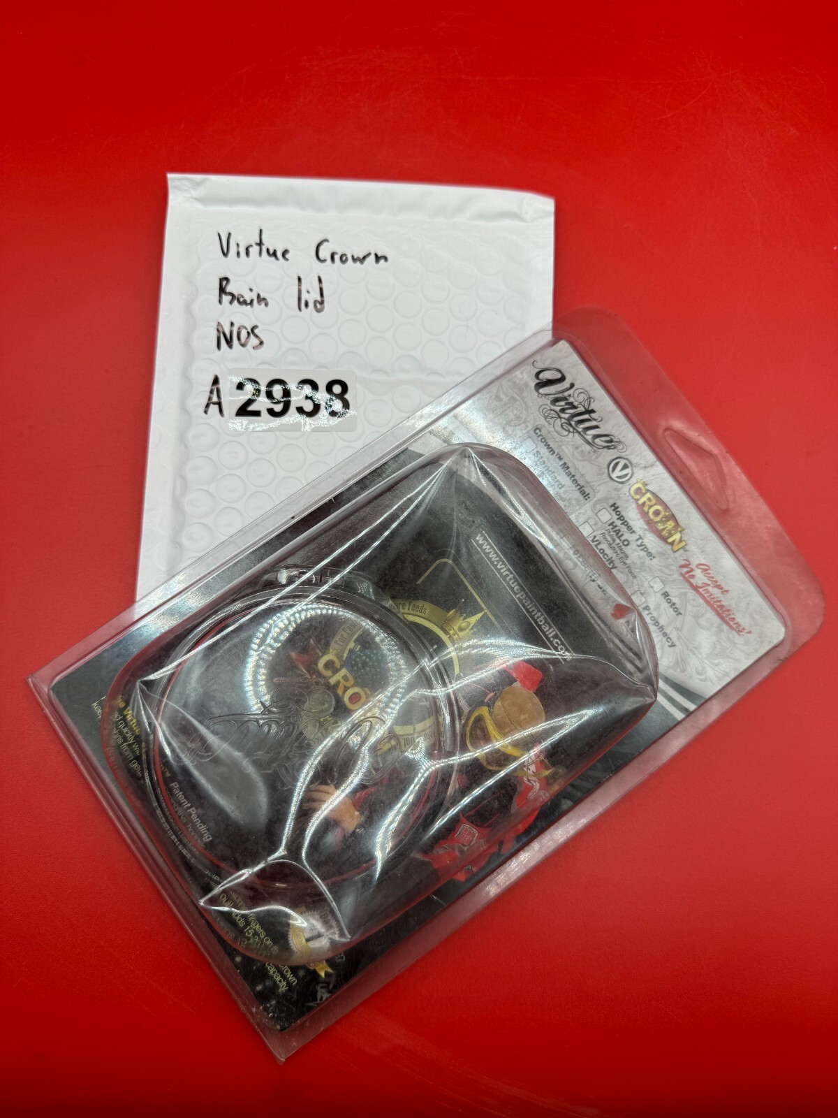 Virtue Crown Rain Lid NOS