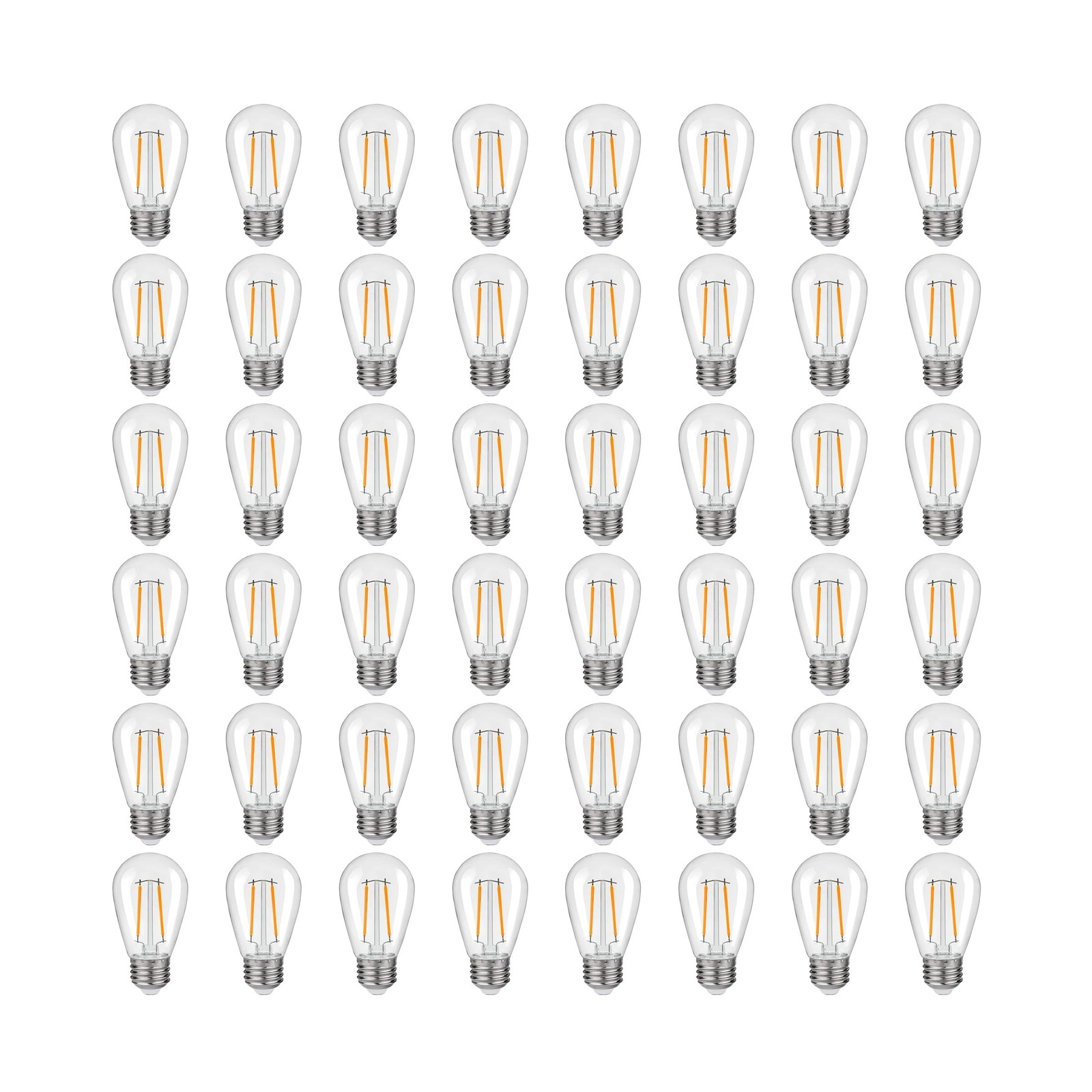 48Pack S14 LED Replacement Light Bulbs, Shatterproof Outdoor St... FAST USA SHIP