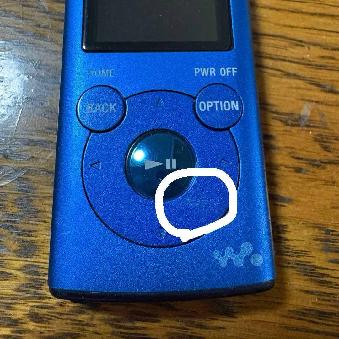 Sony NW E052K 2GB Walkman Digital Player Blue Compact Portable Micro
