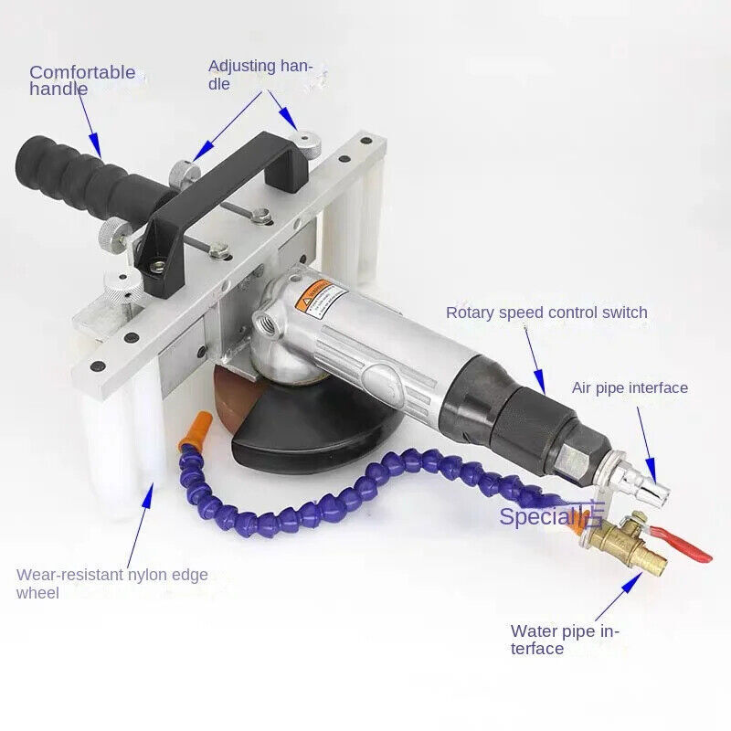 Glass Edge Machine Fast Chamfering Grinding Straight Edge Round Edge Machine4-15