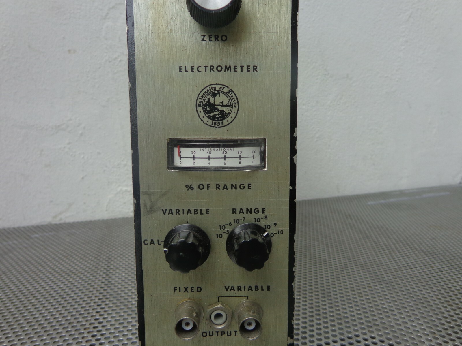 Evans Electrometer Module Plug-In
