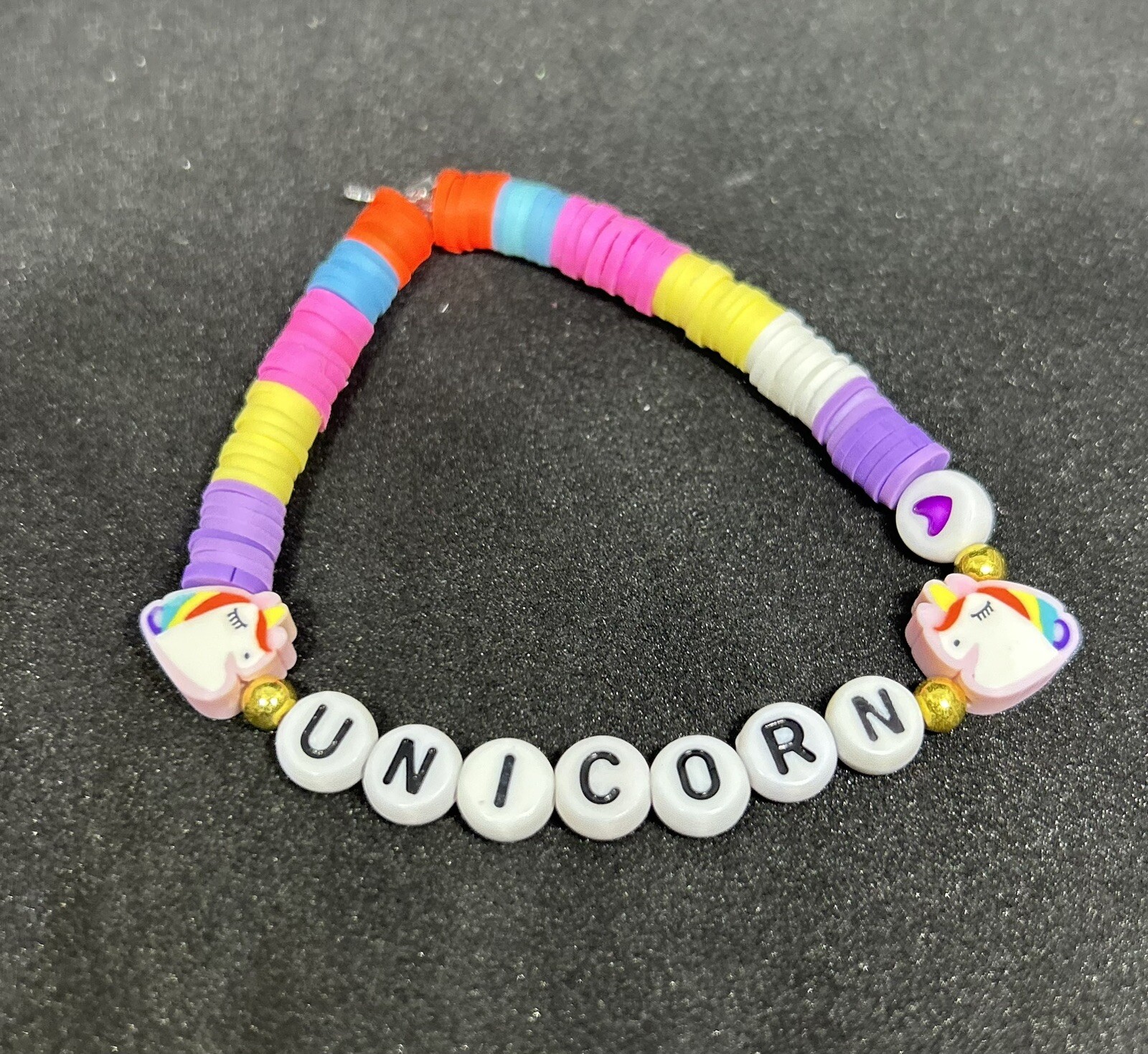 Unicorn Heishi Bracelet