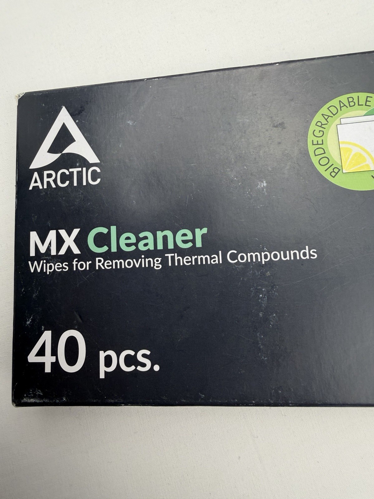 Artic MX Cleaner Wipes remove Thermal Compounds CPU GPU Limonene Based Qty.2-80