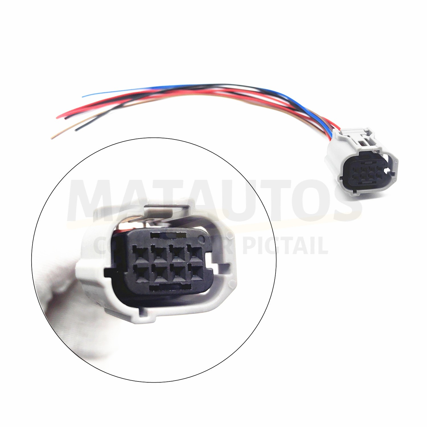 8 Wire Front Radar Sonar Sensor Connector Repair For Nissan Murano 2020-2023
