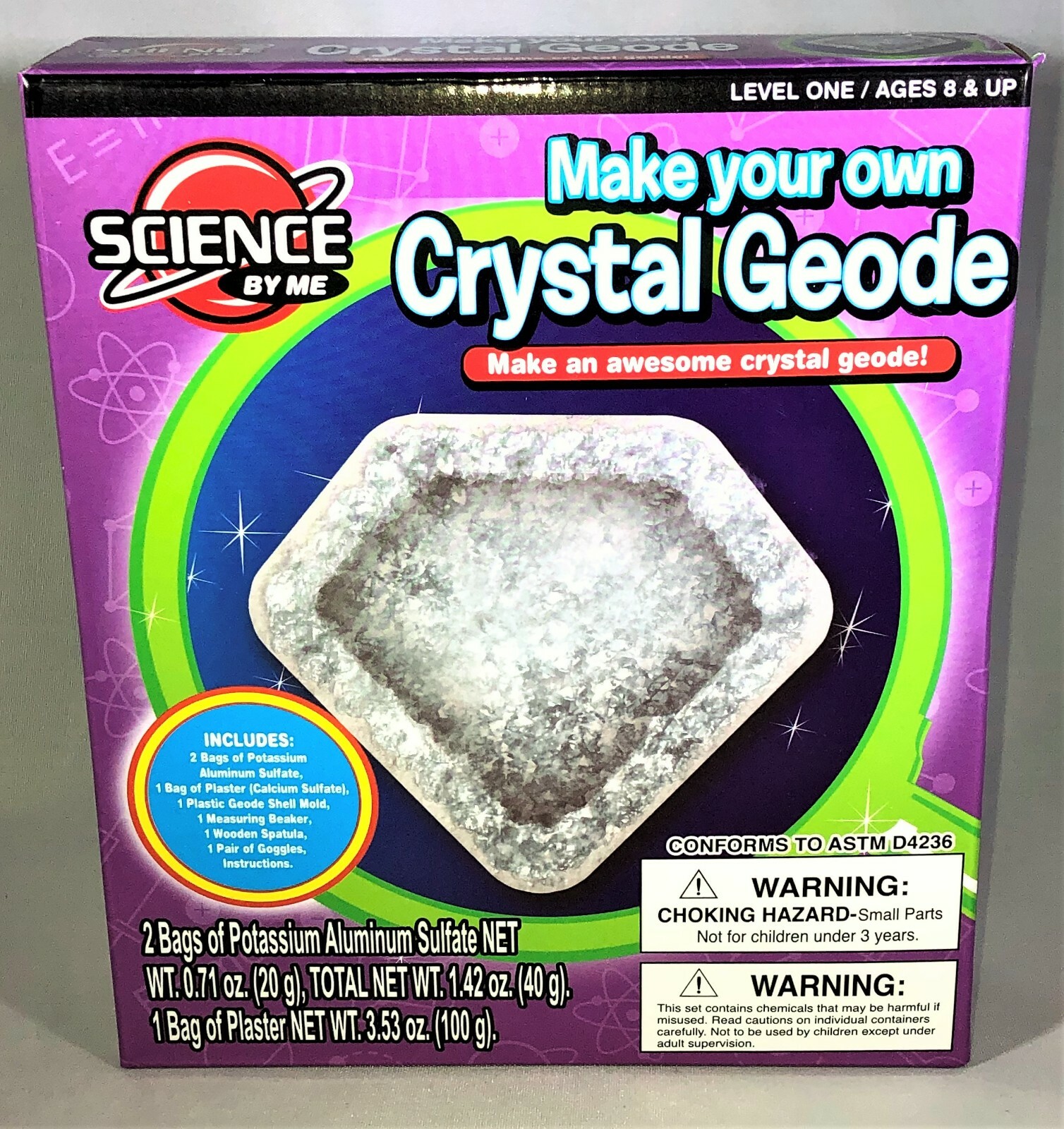 Crystal Geodes Make Your Own Science Creative Kids Diamond Shaped Geode