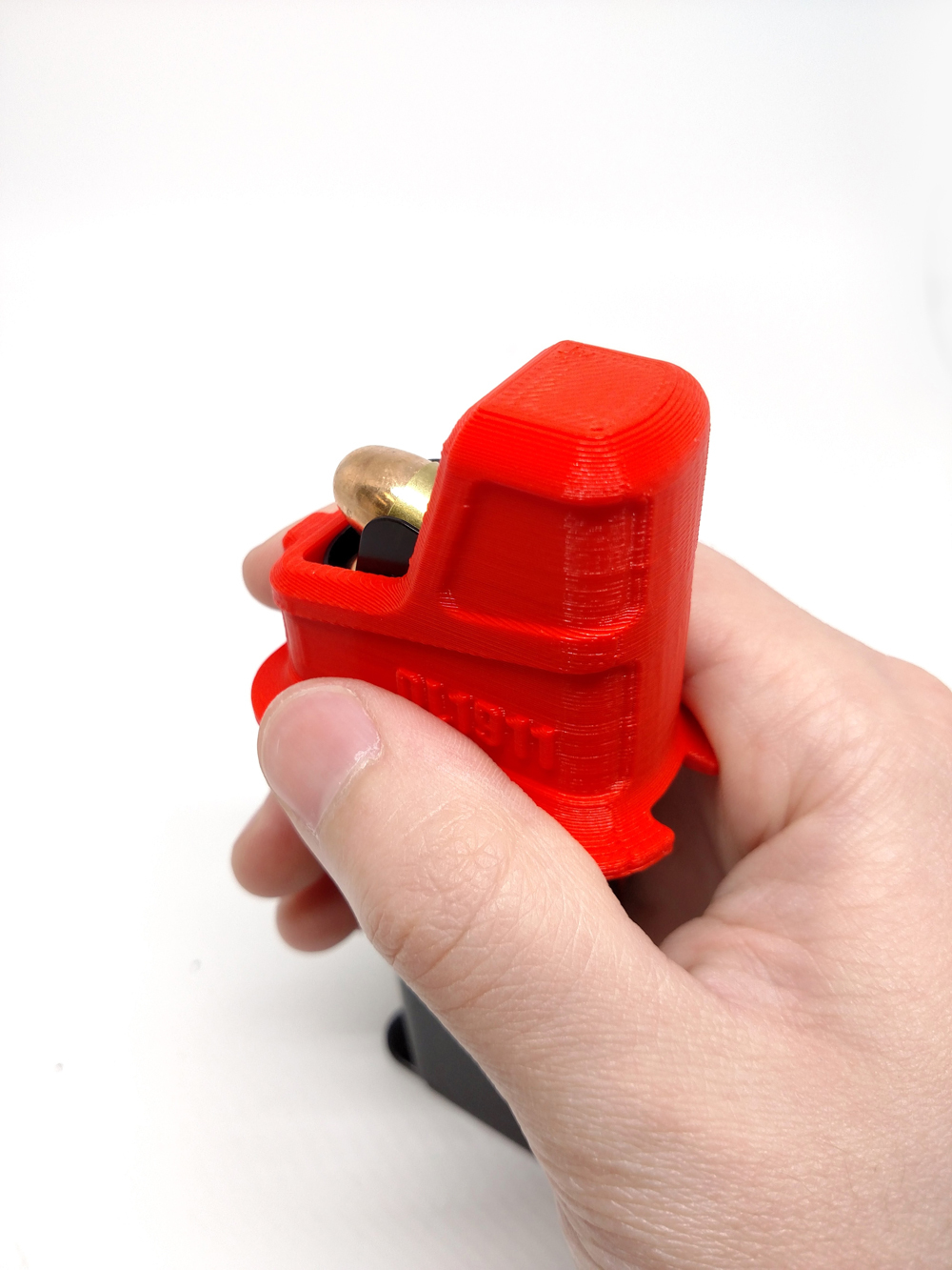 Ruger SR1911 Speed Loader, Quickie Loader by Hilljak QL1911 - Red Hot