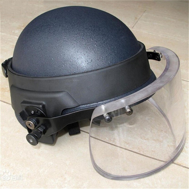IN US! M88 PE Bulletproof Helmet & Ballistic Face Shield NIJ 3A Protection Gear