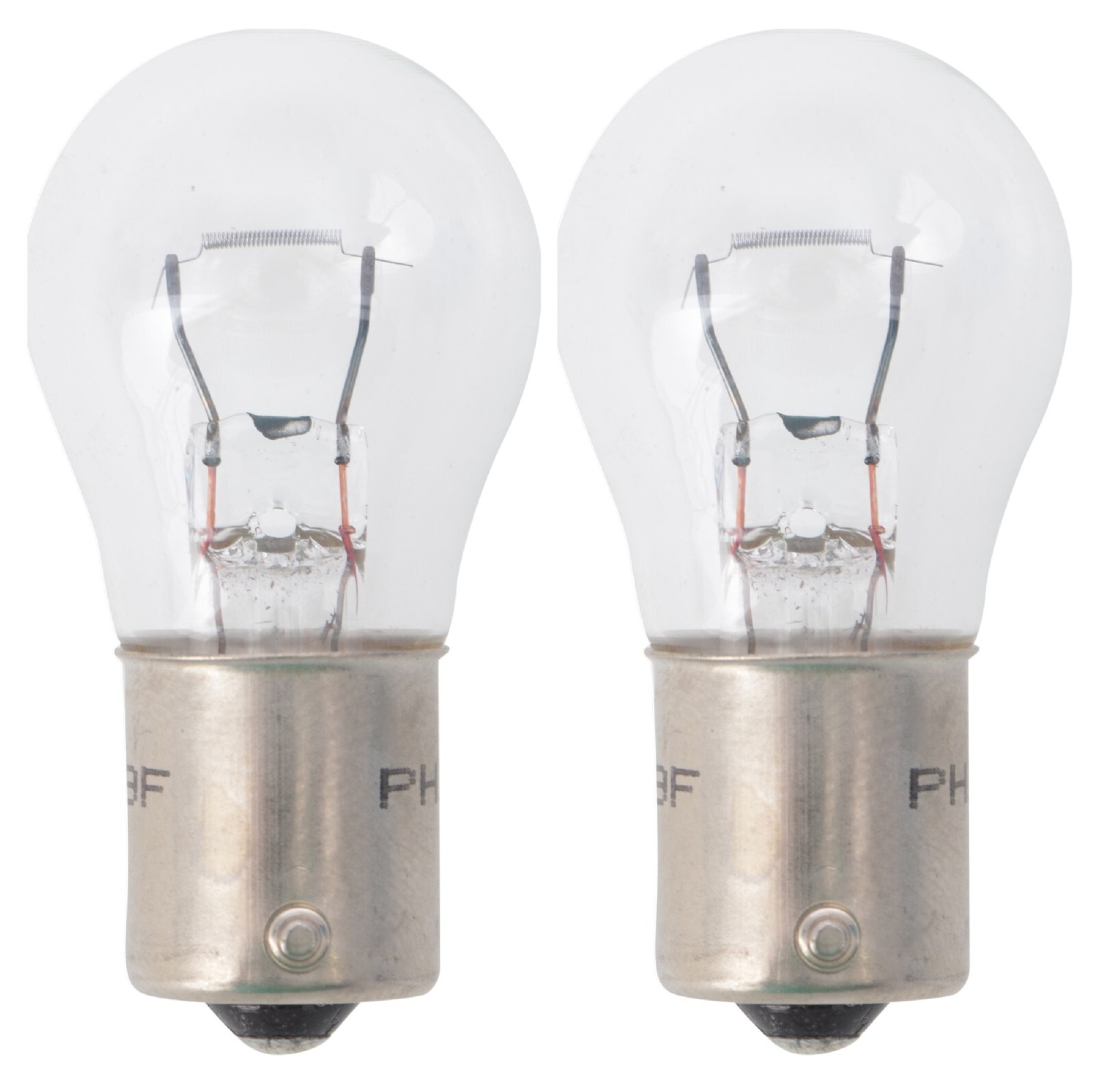 Philips Miniature P21W 21W Two Bulbs Stop Brake Rear Light Replacement Stock