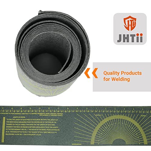 Pipe Wrap Around, Black Pipe Measuring Tool, Flex Angle Measuring and Marking