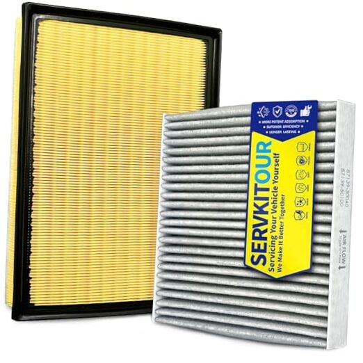 Cabin and Engine Air Filter Set for 4Runner 4 Runner (2010-2024) 4.0L, GX460