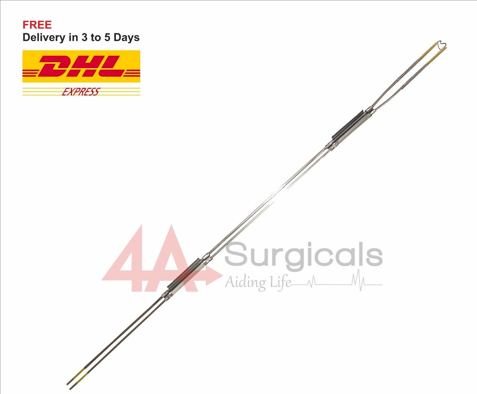 4A  BIPOLAR CUTTING LOOP DOUBLE STEM PACK OF 5