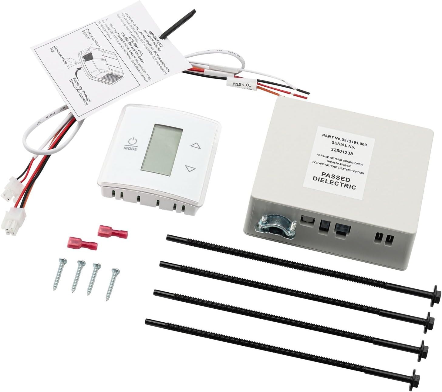 Control RV Thermostat Kit for Dometic CT Single Zone Thermostat 3316230.000√
