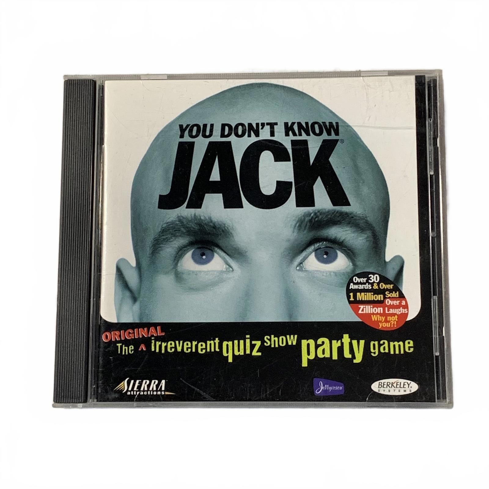You Don't Know Jack Original Quiz Show Party Game - PC CD-ROM