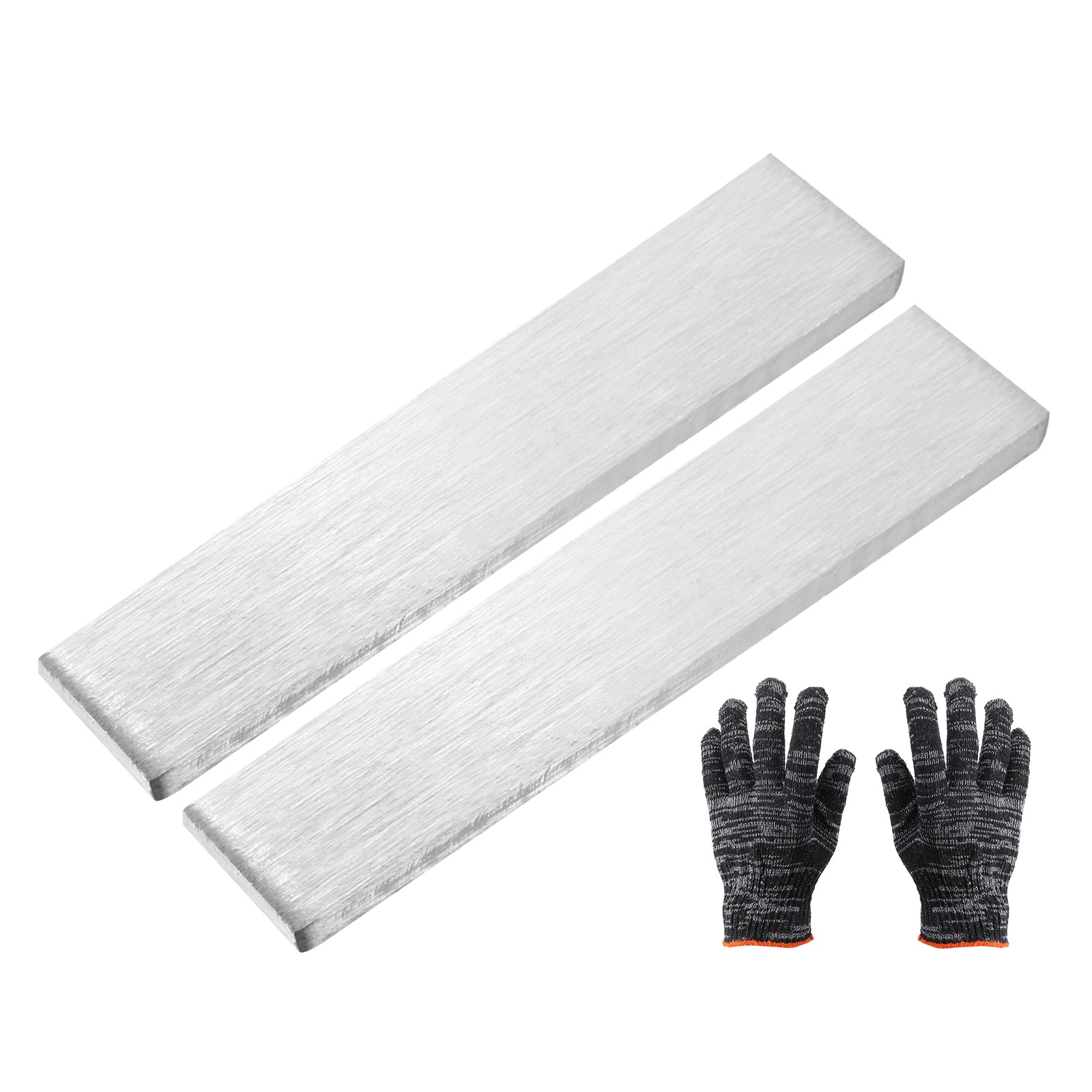 2Set 316 Stainless Steel Flat Bar 3/16"(5mm)T x 13/16"(20mm)W x 3-15/16"(100mm)L
