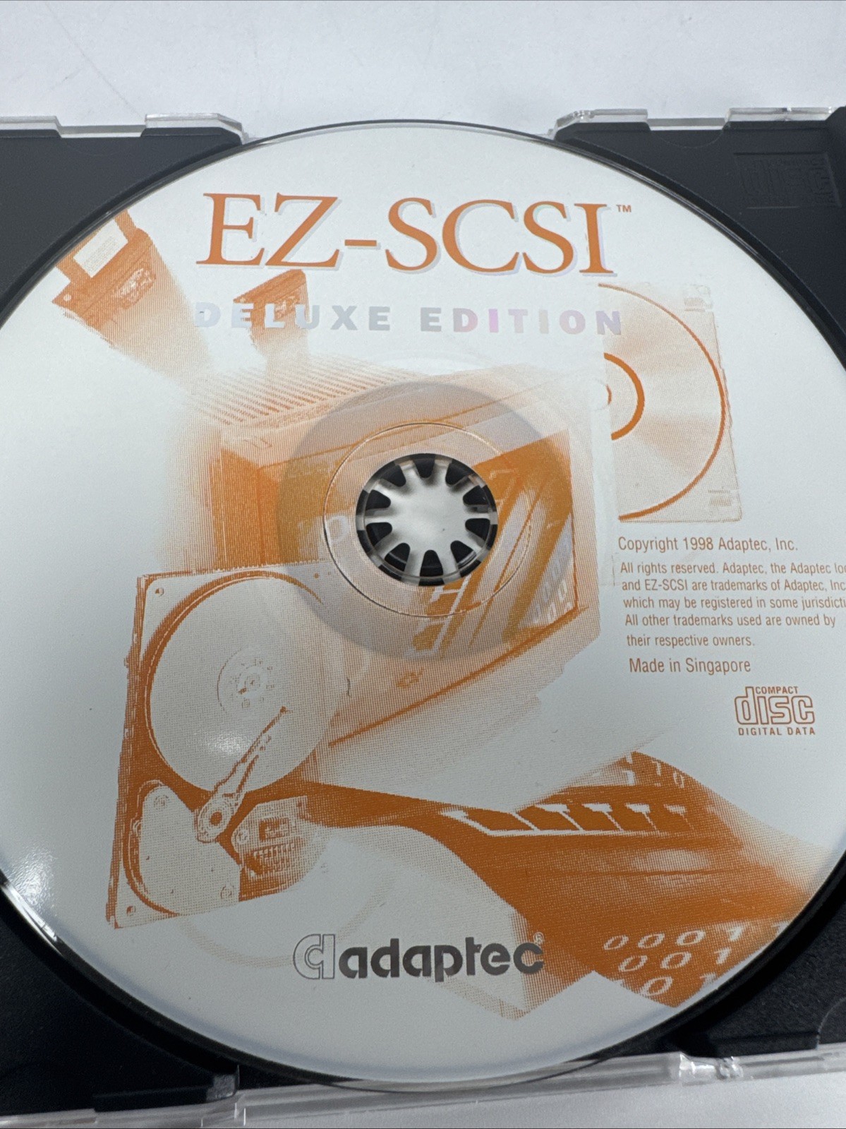 Adaptec EZ-SCSI 5.0 Deluxe Edition CD-ROM Software
