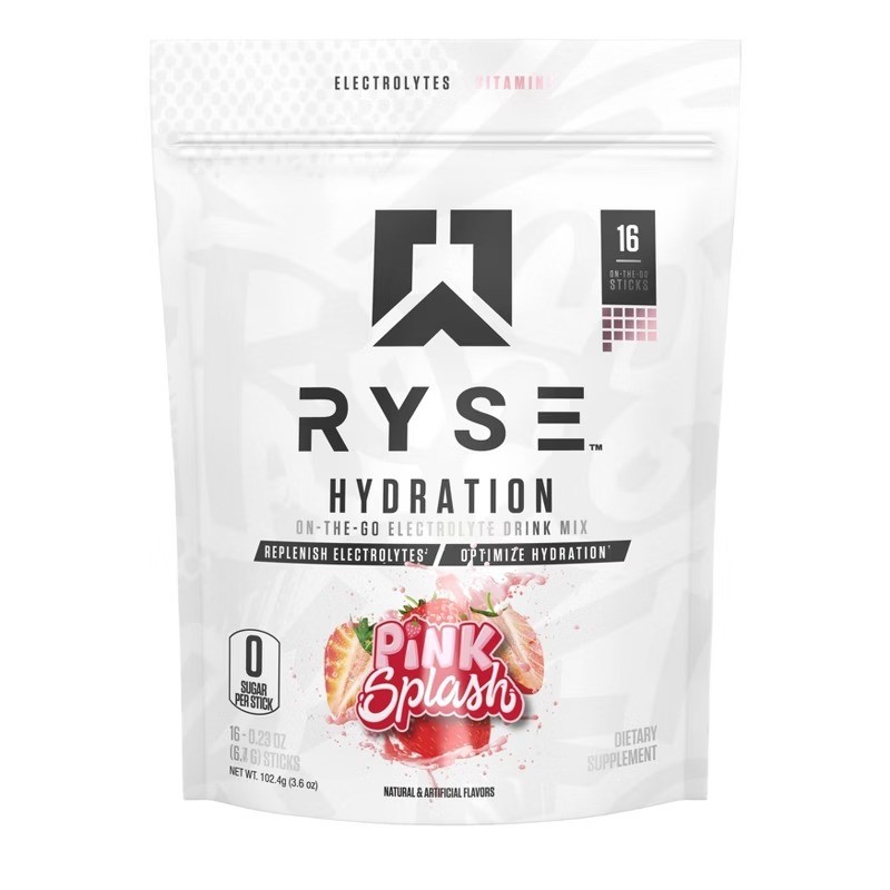 Core Hydration Electrolyte Supplement Powder - Pink Splash, 16 Pack