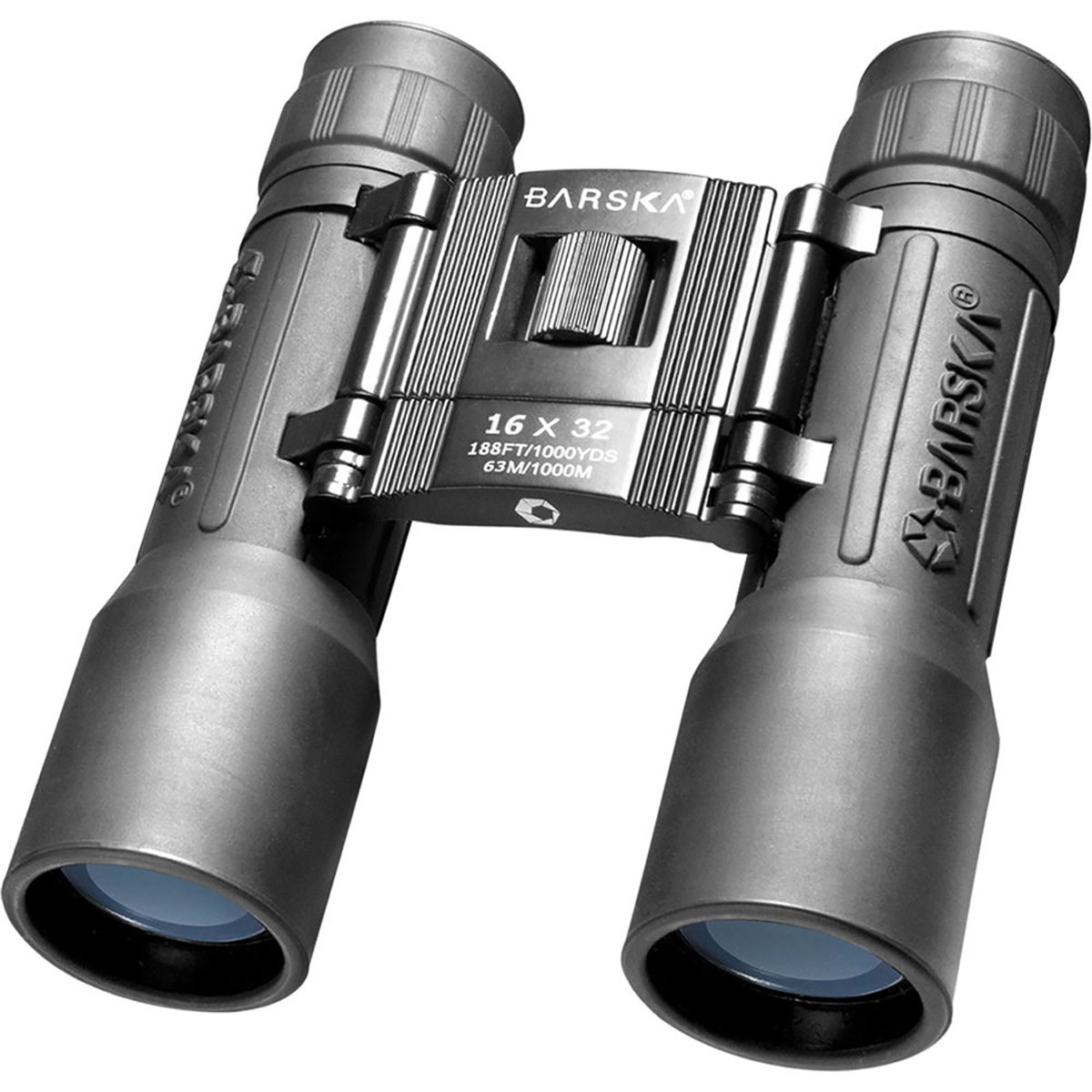 Barska 16x32 Lucid View Weather Resistant Roof Prism Binoculars with 3.6 Degree
