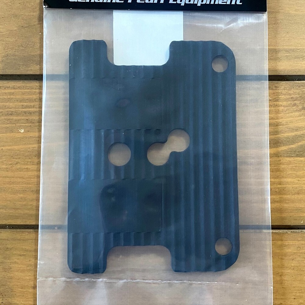 PEARLofficial Front Rubber Mat Bass Drums Kick Pedal 00C#