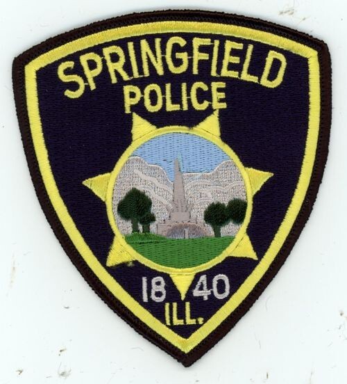 ILLINOIS IL SPRINGFIELD POLICE NICE SHOULDER PATCH SHERIFF