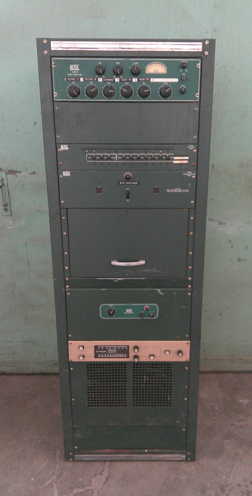 Altec 1567A Mixer Amplifier For Parts