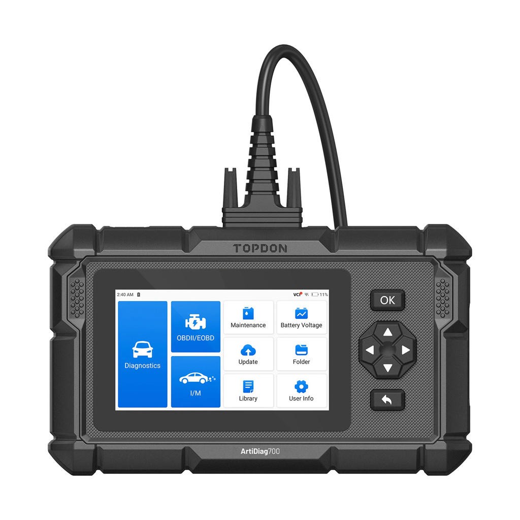 ArtiDiag700 5" Scan Tool - All Systems Scan, 15 Service Functions TOP-AD700